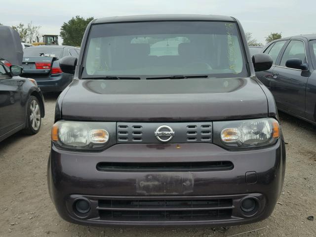 JN8AZ28R89T124431 - 2009 NISSAN CUBE BASE PURPLE photo 9