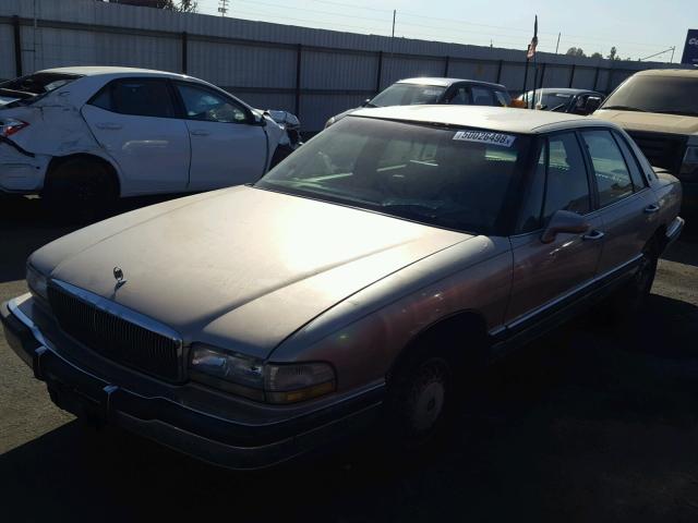 1G4CW53L9P1607190 - 1993 BUICK PARK AVENU BEIGE photo 2