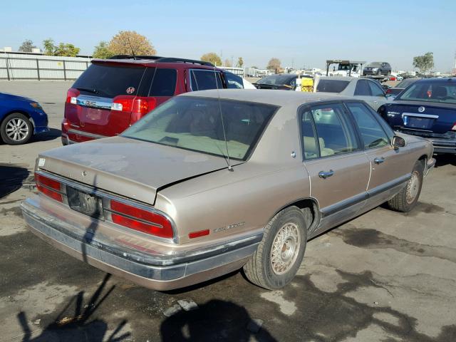 1G4CW53L9P1607190 - 1993 BUICK PARK AVENU BEIGE photo 4