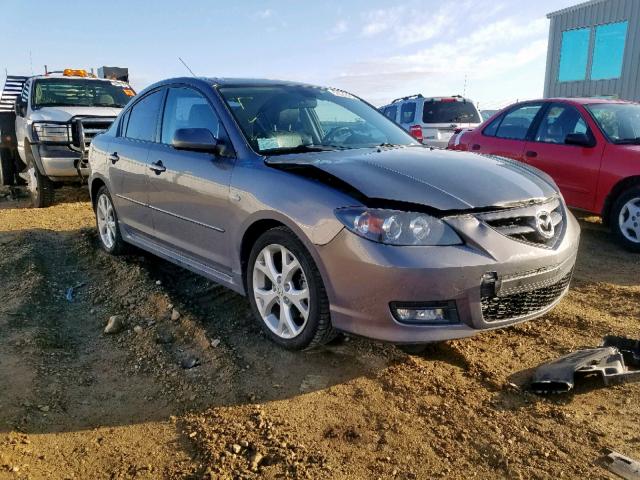 JM1BK323271678359 - 2007 MAZDA 3 S GRAY photo 1