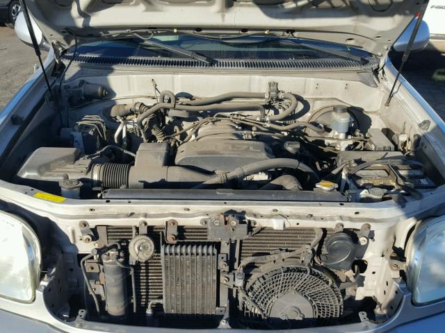 5TDZT38A52S060420 - 2002 TOYOTA SEQUOIA LI SILVER photo 7