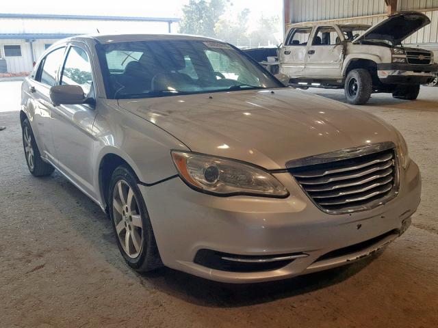 1C3CCBAB6CN291857 - 2012 CHRYSLER 200 LX SILVER photo 1