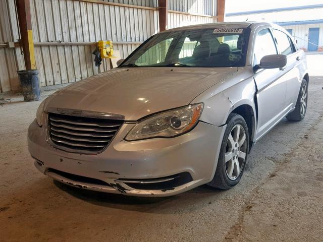 1C3CCBAB6CN291857 - 2012 CHRYSLER 200 LX SILVER photo 2