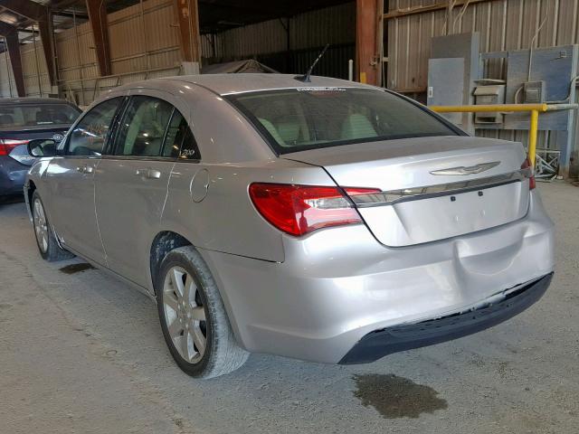 1C3CCBAB6CN291857 - 2012 CHRYSLER 200 LX SILVER photo 3