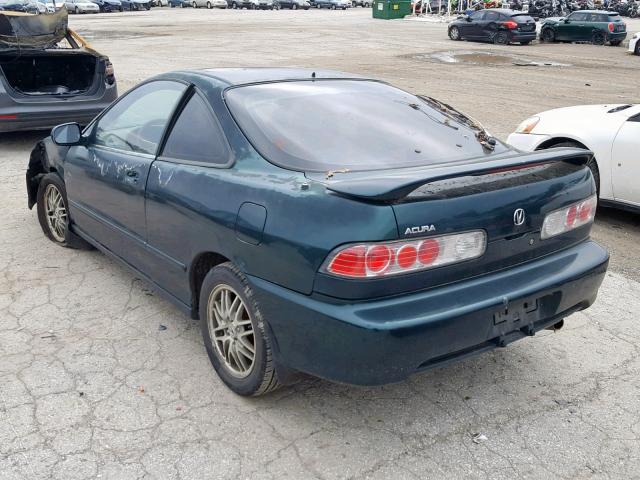 JH4DC4454XS011893 - 1999 ACURA INTEGRA LS GREEN photo 3