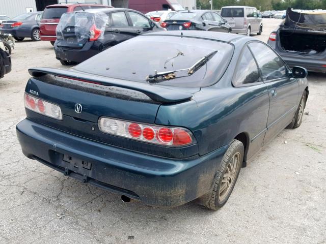 JH4DC4454XS011893 - 1999 ACURA INTEGRA LS GREEN photo 4