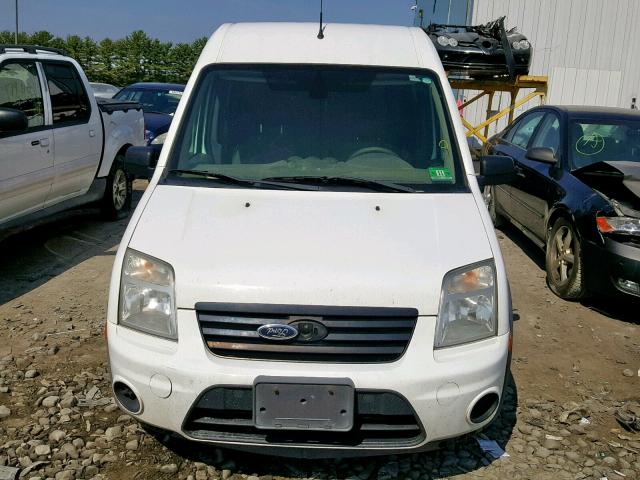 NM0LS7BN9DT161957 - 2013 FORD TRANSIT CO WHITE photo 9