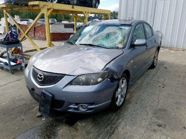 JM1BK323141163333 - 2004 MAZDA 3 S SILVER photo 2