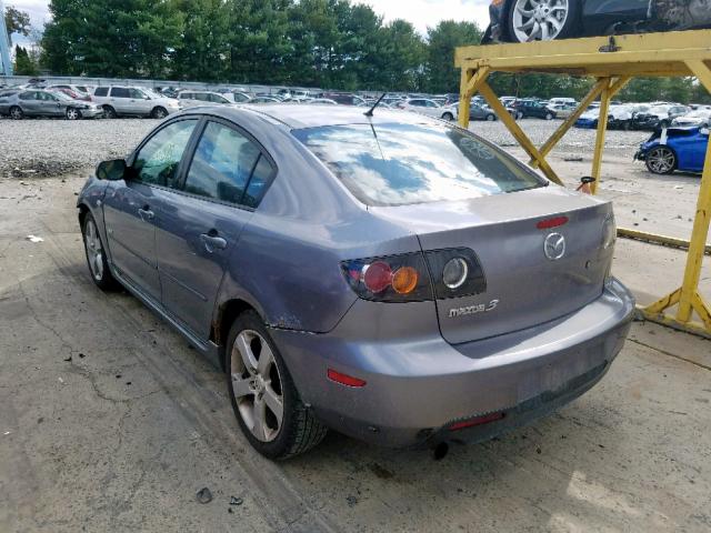 JM1BK323141163333 - 2004 MAZDA 3 S SILVER photo 3