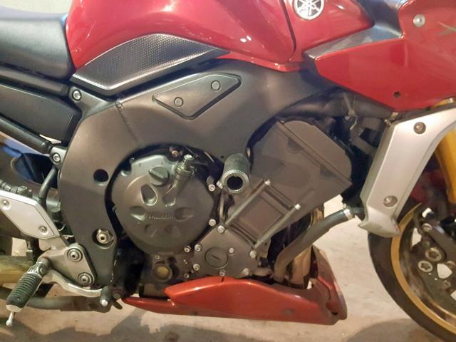 JYARN17E58A004627 - 2008 YAMAHA FZ1 S RED photo 7