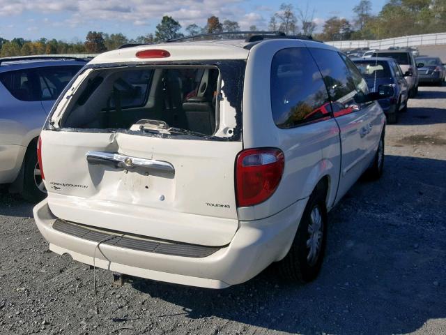 2A8GP54L77R171672 - 2007 CHRYSLER TOWN & COU CREAM photo 4