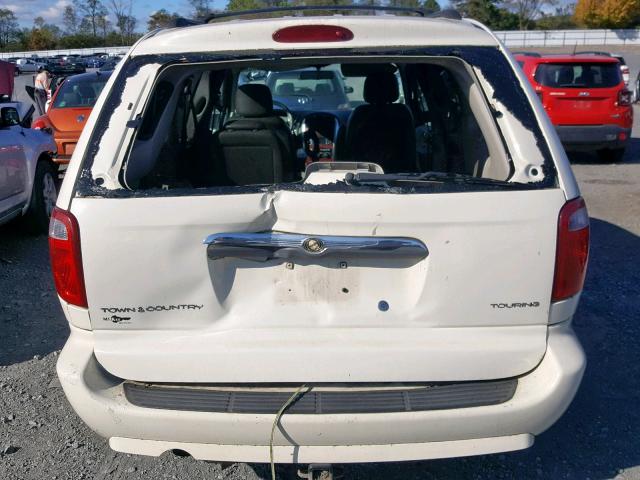 2A8GP54L77R171672 - 2007 CHRYSLER TOWN & COU CREAM photo 9