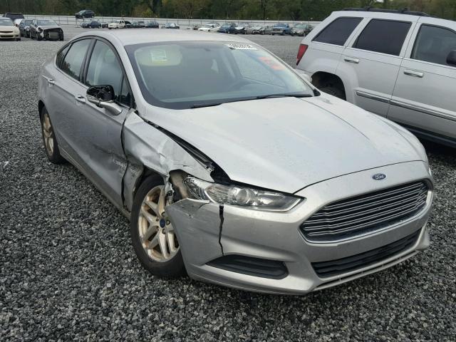 3FA6P0H7XFR229100 - 2015 FORD FUSION SE SILVER photo 1