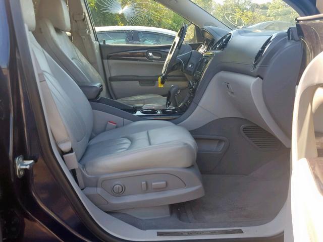 5GAKVBKD2GJ156133 - 2016 BUICK ENCLAVE BLUE photo 5