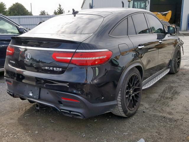 4JGED7FB9HA060582 - 2017 MERCEDES-BENZ GLE COUPE BLACK photo 4