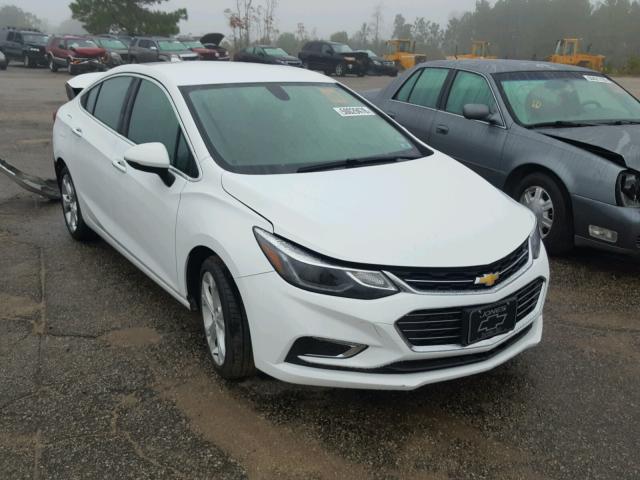 1G1BG5SM8G7303992 - 2016 CHEVROLET CRUZE PREM WHITE photo 1