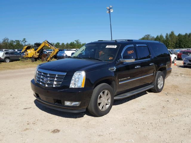 1GYFK66857R262780 - 2007 CADILLAC ESCALADE E BLACK photo 2