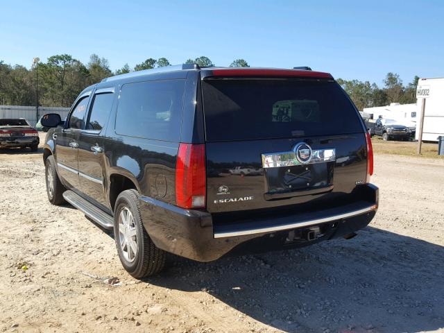 1GYFK66857R262780 - 2007 CADILLAC ESCALADE E BLACK photo 3