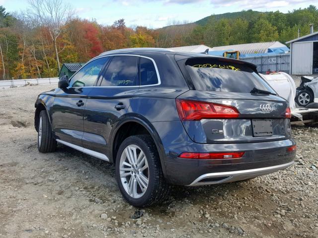 WA1CNAFY6J2197595 - 2018 AUDI Q5 PRESTIG GRAY photo 3