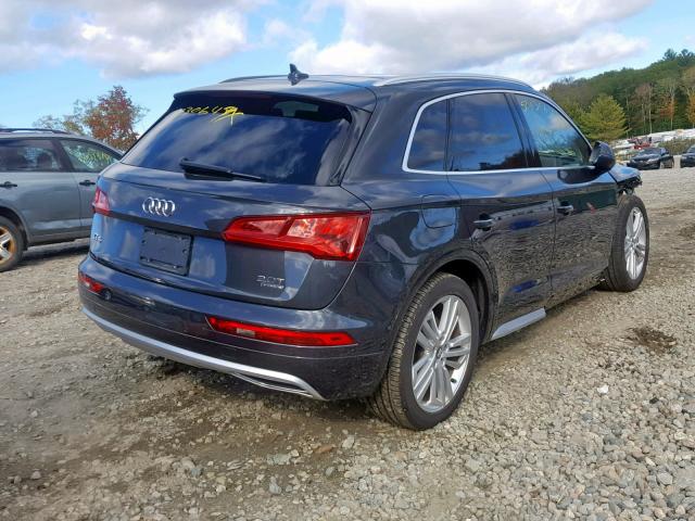 WA1CNAFY6J2197595 - 2018 AUDI Q5 PRESTIG GRAY photo 4