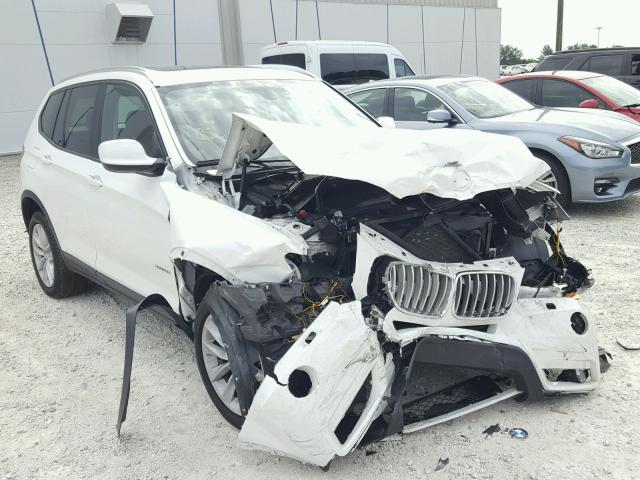 5UXWX9C59E0D43772 - 2014 BMW X3 XDRIVE2 WHITE photo 1