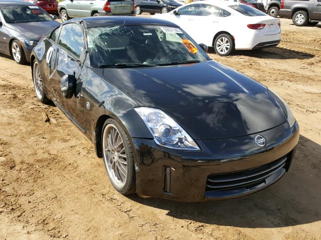 JN1BZ34D57M503400 - 2007 NISSAN 350Z COUPE BLACK photo 1