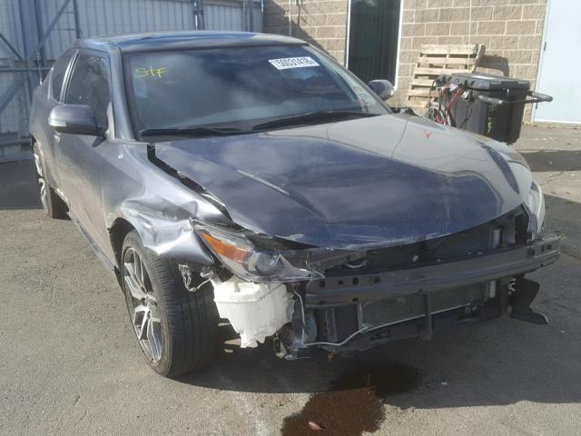 JTKJF5C77FJ013669 - 2015 TOYOTA SCION TC 灰色 照片 1