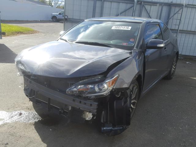 JTKJF5C77FJ013669 - 2015 TOYOTA SCION TC 灰色 照片 2