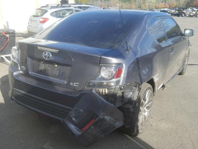 JTKJF5C77FJ013669 - 2015 TOYOTA SCION TC 灰色 照片 4