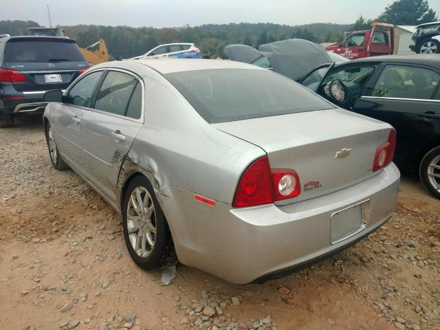 1G1ZG57BX9F201267 - 2009 CHEVROLET MALIBU LS SILVER photo 3