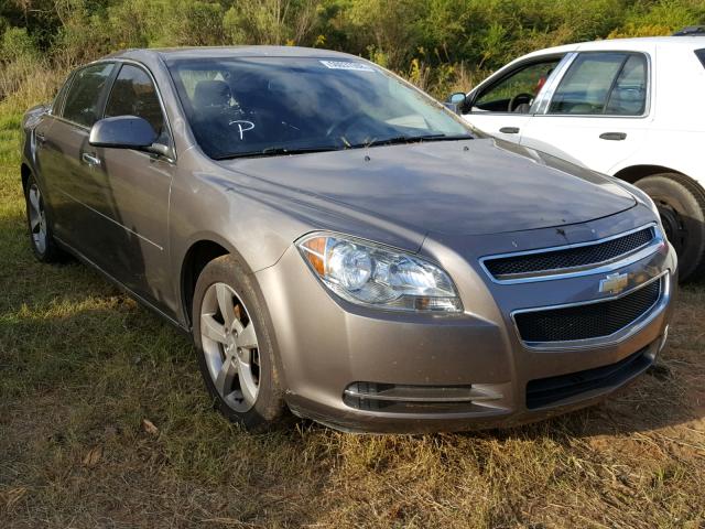 1G1ZC5EU8CF325738 - 2012 CHEVROLET MALIBU 1LT GRAY photo 1
