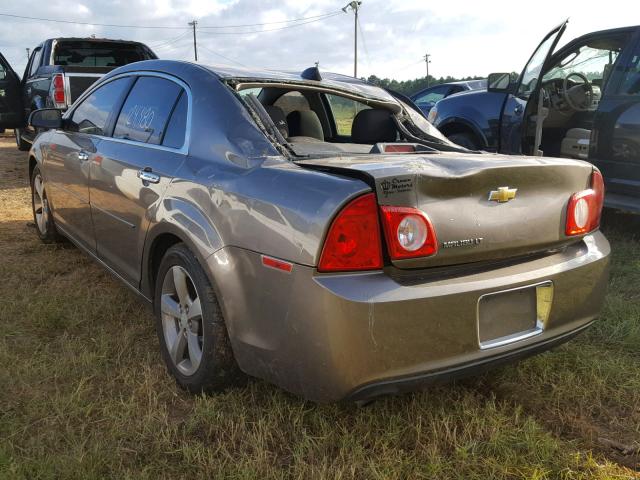 1G1ZC5EU8CF325738 - 2012 CHEVROLET MALIBU 1LT GRAY photo 3