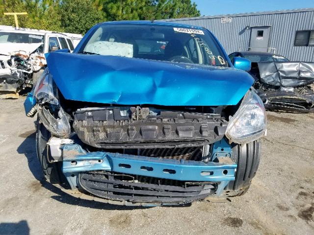 ML32A3HJ1EH024386 - 2014 MITSUBISHI MIRAGE DE BLUE photo 9