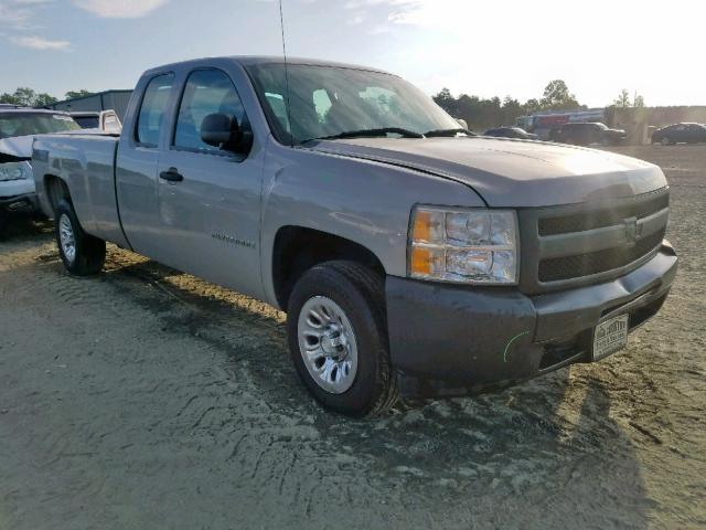 1GCEC19099E147682 - 2009 CHEVROLET SILVERADO SILVER photo 1