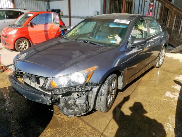 5KBCP3F82AB003140 - 2010 HONDA ACCORD EXL GRAY photo 2