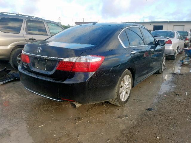 1HGCR2F87DA275605 - 2013 HONDA ACCORD EXL BLACK photo 4