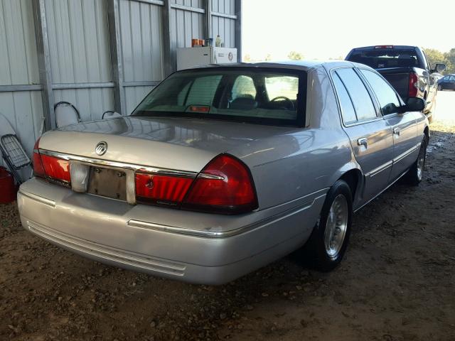 2MEFM75W82X612339 - 2002 MERCURY GRAND MARQ GRAY photo 4