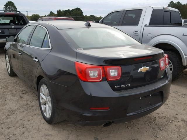 1G11H5SL2EF200411 - 2014 CHEVROLET MALIBU LTZ 黑色 照片 3