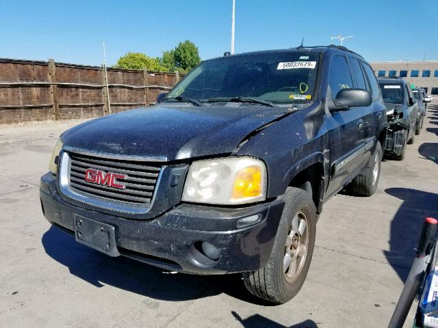 1GKDT13S642394985 - 2004 GMC ENVOY GRAY photo 2