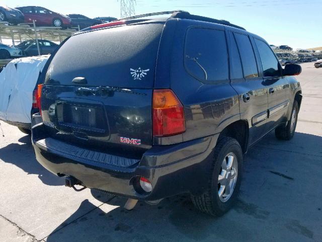 1GKDT13S642394985 - 2004 GMC ENVOY GRAY photo 4