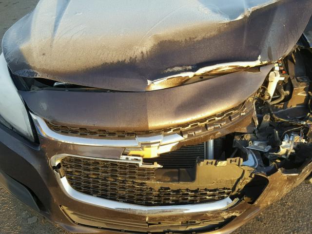 1G11C5SL8FF156897 - 2015 CHEVROLET MALIBU 1LT GRAY photo 7