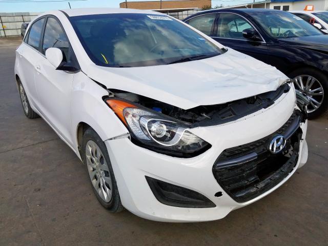 KMHD35LH1GU289198 - 2016 HYUNDAI ELANTRA GT WHITE photo 1