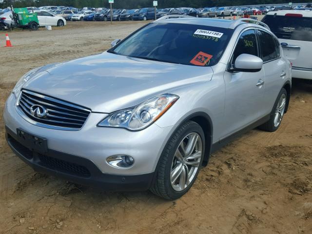 JN1BJ0HR0DM482382 - 2013 INFINITI EX37 BASE SILVER photo 2