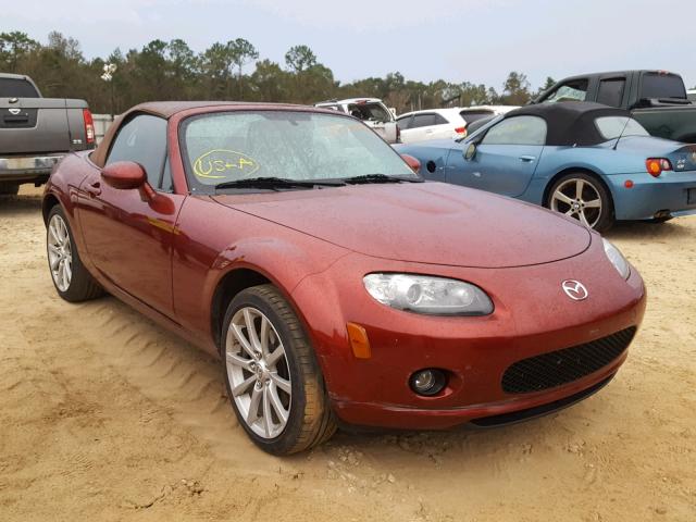 JM1NC25F980155728 - 2008 MAZDA MX-5 MIATA RED photo 1