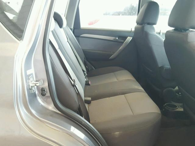 KL1TD66E69B618567 - 2009 CHEVROLET AVEO LS GRAY photo 6