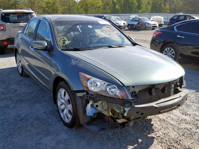 1HGCP36828A046329 - 2008 HONDA ACCORD EXL GREEN photo 1