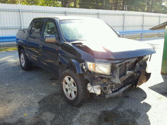 2HJYK16258H500458 - 2008 HONDA RIDGELINE BLACK photo 1