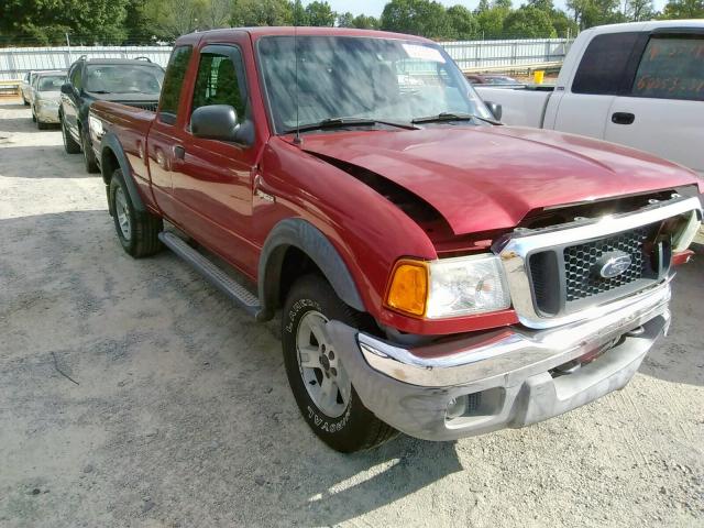 1FTZR45E85PA82678 - 2005 FORD RANGER SUP MAROON photo 1