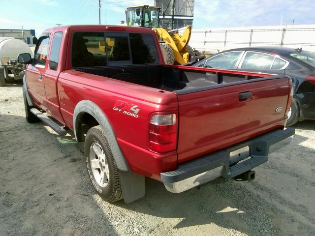 1FTZR45E85PA82678 - 2005 FORD RANGER SUP MAROON photo 3