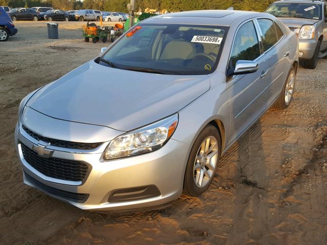 1G11C5SL5FF235458 - 2015 CHEVROLET MALIBU 1LT SILVER photo 2